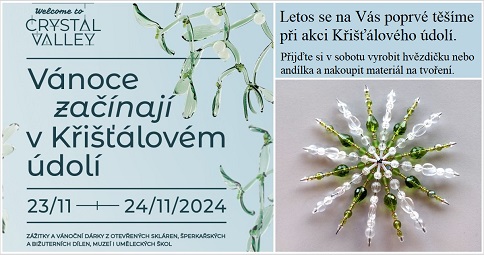 Křišťálové údolí Vánoce 2024
